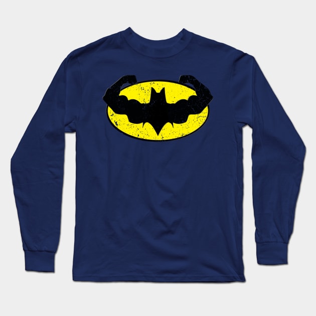 Bat Gains Long Sleeve T-Shirt by CCDesign